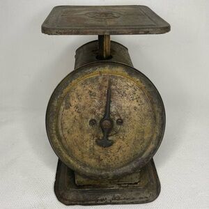 Vintage Scale Columbia Family Scale 24 Pounds Collectible 1900s Decor Rustic